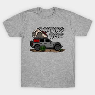 Jeep Design - Grey T-Shirt